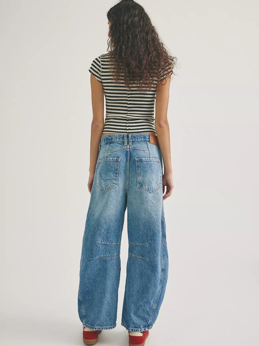 We The Free Good Luck Mid-Rise Barrel Jeans - Picture 4 of 11